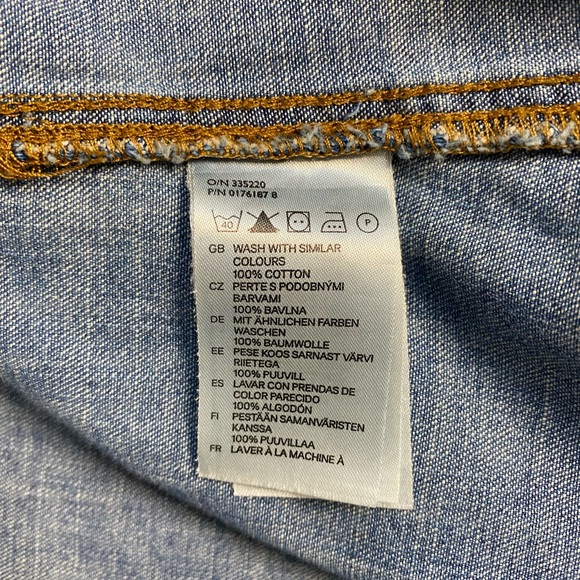 Chambray denim button up - Picture 9 of 9